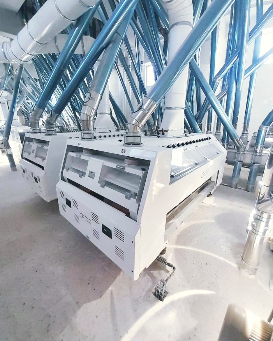 Genç Değirmen'nin Irak'da 500 Ton/Gün kapasiteli Katlı Bina Un Değirmeni...